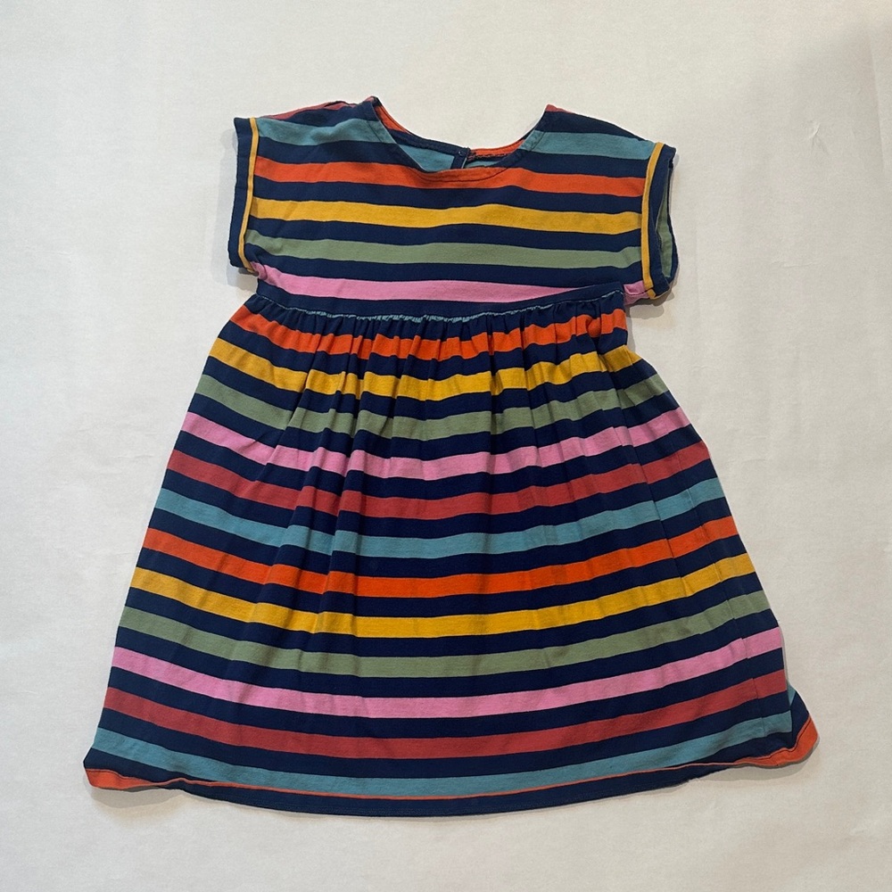 Tea Collection Multicolor Striped Kids Dress